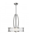 plafonnier ventilateur vintage 2 ampoules e27 max 60w brun patiné