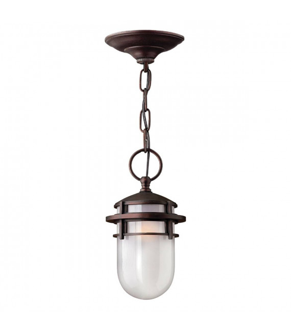 Amelia Pendelleuchte, Chrom und Glas, 32 cm