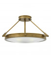plafonnier ventilateur vintage 2 ampoules e27 max 60w brun patiné