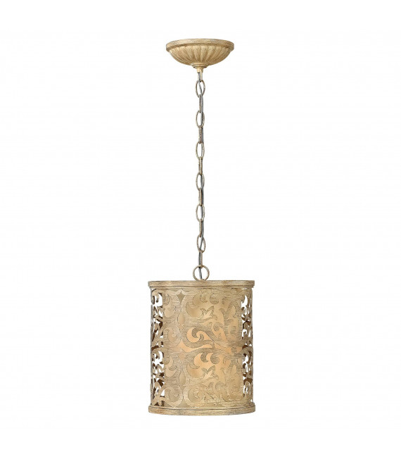 Amelia Pendelleuchte, Bronze und Glas, 32 cm
