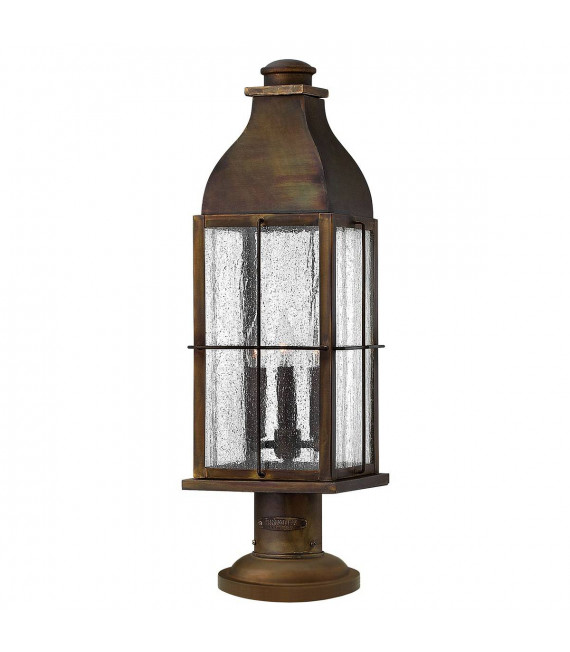 plafonnier ventilateur vintage 2 ampoules e27 max 60w brun patiné