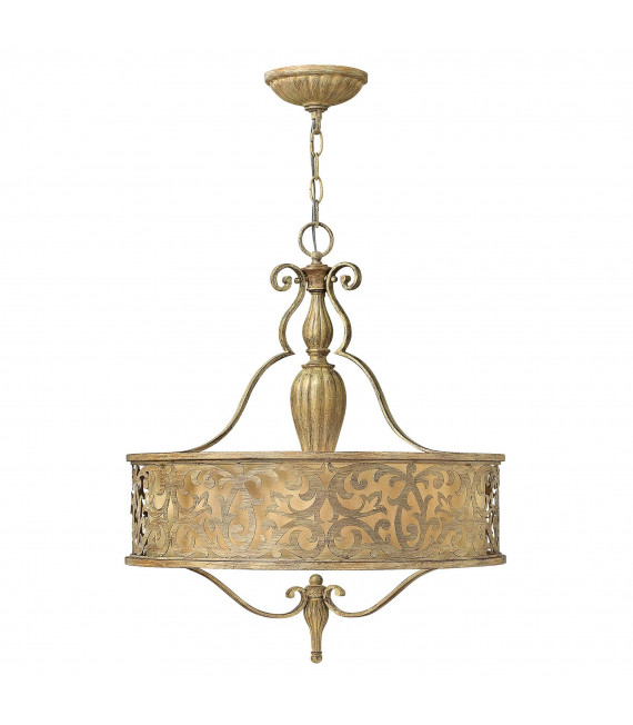 Lampada a sospensione Carabel, champagne, 1 lampadina
