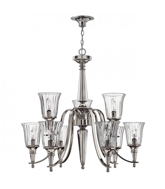 Lampada a sospensione Chandon, 3 lampadine