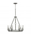 plafonnier ventilateur vintage 2 ampoules e27 max 60w brun patiné