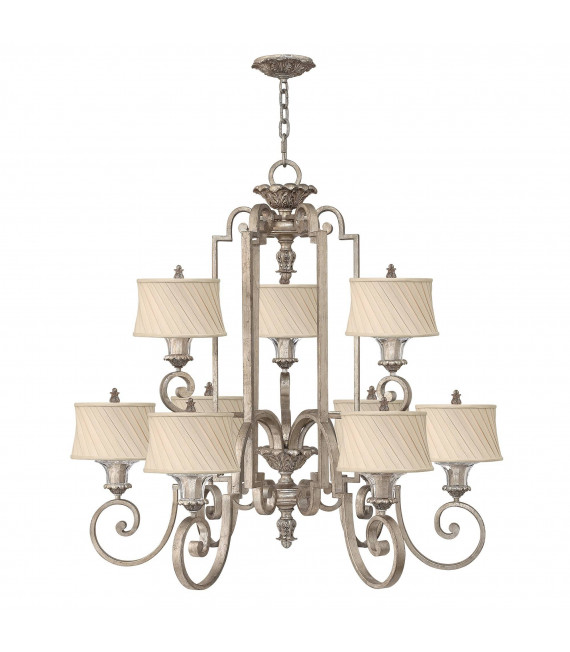 Pendente Kingsley, argento, 5 lampadine