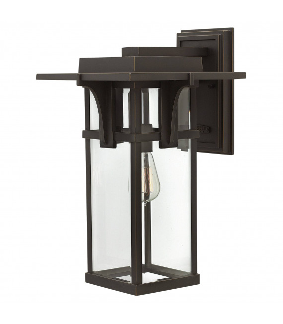 Cape Cod Wandleuchte, Bronze und Glas, klein