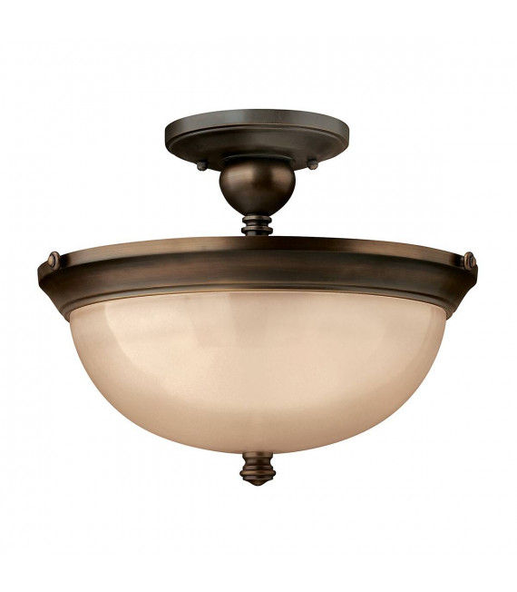 plafonnier ventilateur vintage 2 ampoules e27 max 60w brun patiné