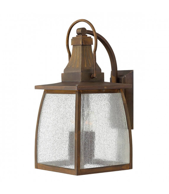 Manhattan Pendelleuchte, Bronze und Glas
