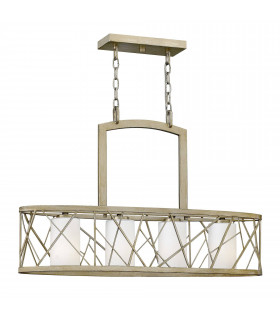 Aplique de pared, plata y vidrio, 1 bombilla
