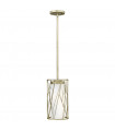 plafonnier ventilateur vintage 2 ampoules e27 max 60w brun patiné