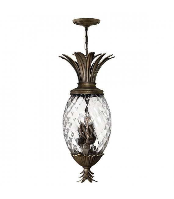 plafonnier ventilateur vintage 2 ampoules e27 max 60w brun patiné