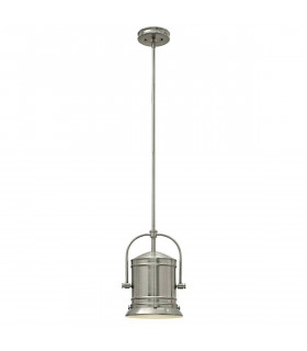 Blakely Pendelleuchte, Nickel gebürstet, 3 Glühbirnen