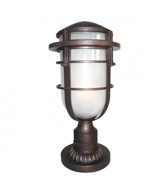 plafonnier ventilateur vintage 2 ampoules e27 max 60w brun patiné