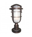 plafonnier ventilateur vintage 2 ampoules e27 max 60w brun patiné