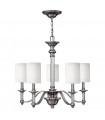 plafonnier ventilateur vintage 2 ampoules e27 max 60w brun patiné