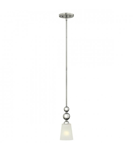 Applique Zelda, nickel poli, 1 ampoule