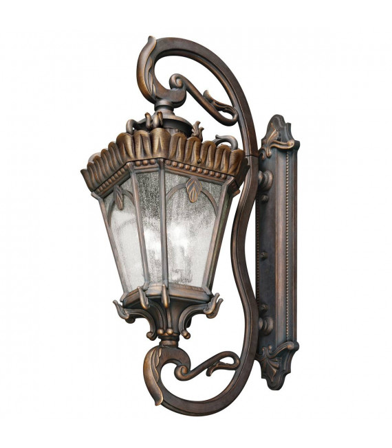 plafonnier ventilateur vintage 2 ampoules e27 max 60w brun patiné