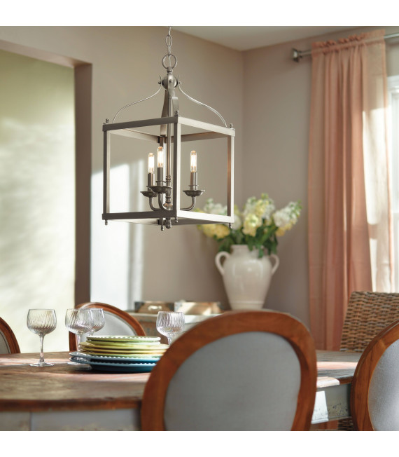 Lampada a sospensione Lacey, 4 lampadine