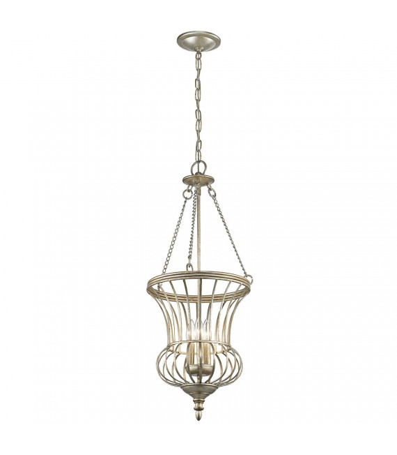 Pendente Brinley, bronzo antico e vetro, 1 lampadina
