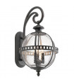 plafonnier ventilateur vintage 2 ampoules e27 max 60w brun patiné
