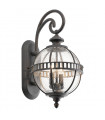 plafonnier ventilateur vintage 2 ampoules e27 max 60w brun patiné
