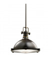 plafonnier ventilateur vintage 2 ampoules e27 max 60w brun patiné