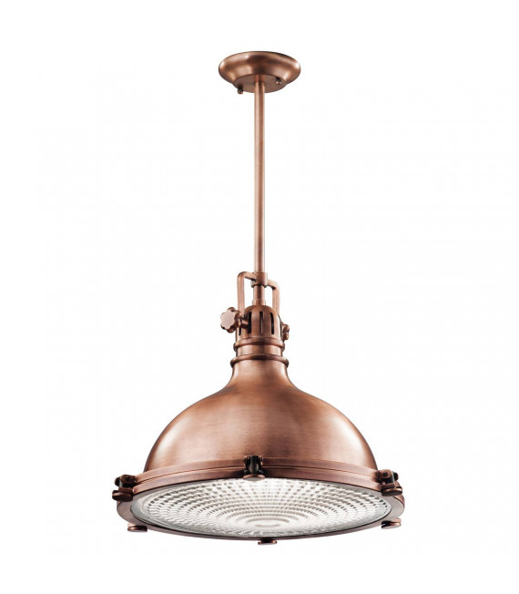 plafonnier ventilateur vintage 2 ampoules e27 max 60w brun patiné