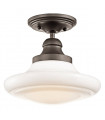 plafonnier ventilateur vintage 2 ampoules e27 max 60w brun patiné