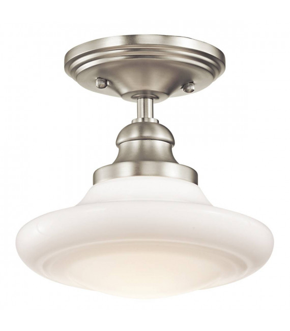 plafonnier ventilateur vintage 2 ampoules e27 max 60w brun patiné