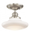 plafonnier ventilateur vintage 2 ampoules e27 max 60w brun patiné