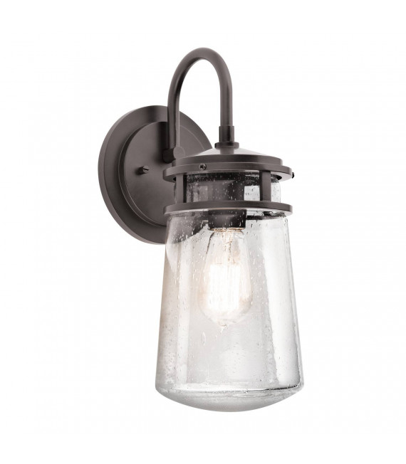 Suspension Lyndon, bronze et verre