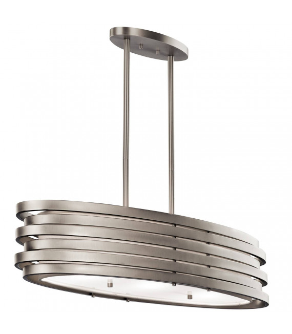 plafonnier ventilateur vintage 2 ampoules e27 max 60w brun patiné