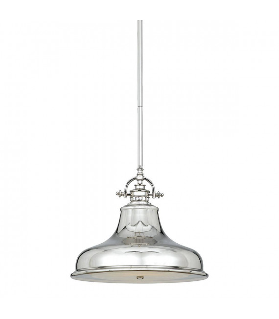 Lampada a sospensione Sayre, bronzo antico, medio