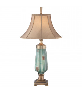 Kyle Lampe, Schmiedeeisen und Onyx, 2 Glühbirnen