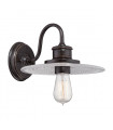 plafonnier ventilateur vintage 2 ampoules e27 max 60w brun patiné