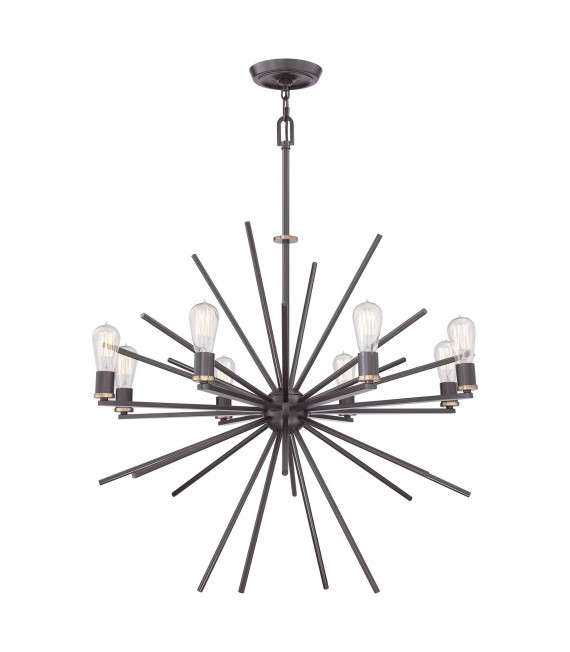 plafonnier ventilateur vintage 2 ampoules e27 max 60w brun patiné