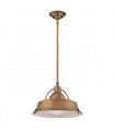 plafonnier ventilateur vintage 2 ampoules e27 max 60w brun patiné