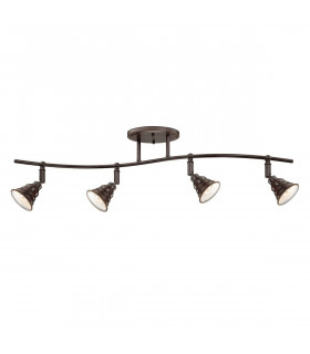 Lampada a sospensione Eastvale, bronzo palladiano, 3 lampadine