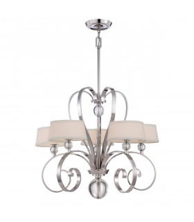 Lampada da parete Madison, argento imperiale, 1 lampadina