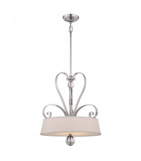 Ciondolo Madison, argento imperiale, 5 lampadine