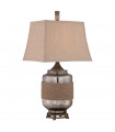 Lampe Nicolls avec abat-jour beige