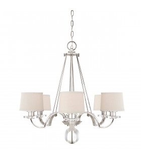 Lampada da parete Sutton, argento imperiale, 1 lampadina