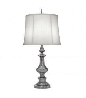 Washington Lampe, Anrique Bronze, mit Elfenbein Lampenschirm