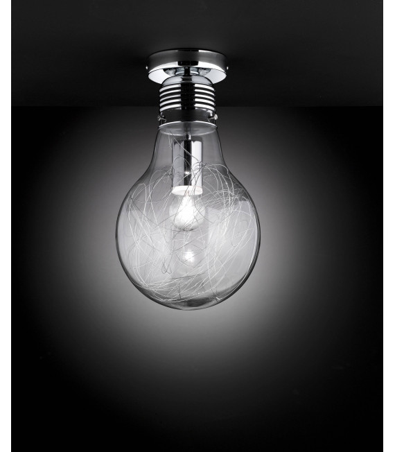 Plafoniera FUTURA cromata 1 lampadina