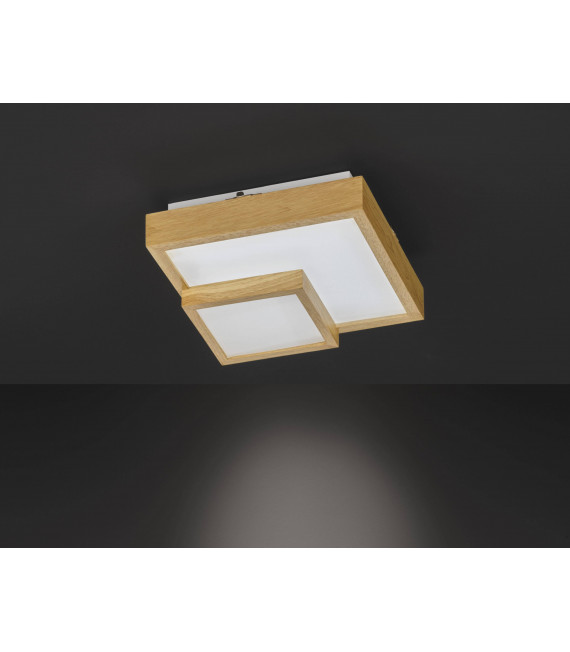 Lampada da soffitto in legno HUDSON 1 lampadina a LED