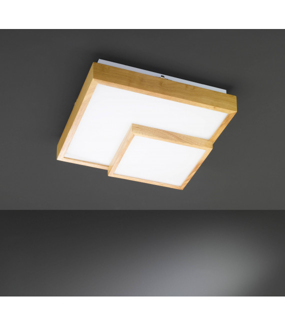 HUDSON Holzdeckenleuchte 1 LED-Lampe