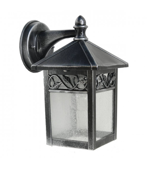 Lampada da parete Highman, bronzo e vetro