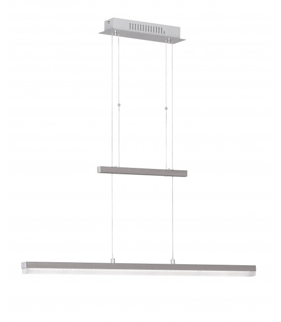 GWEN Pendelleuchte Matt Nickel 1 LED-Lampe