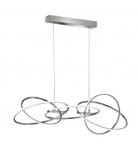 SPRING Chrom Pendelleuchte 1 LED-Lampe