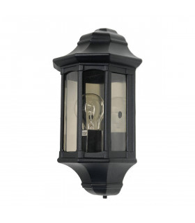 Lampada da parete Cricklade, oro nero